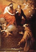 Bartolome Esteban Murillo Jesus and Our Lady of St. Francis Koch china oil painting artist